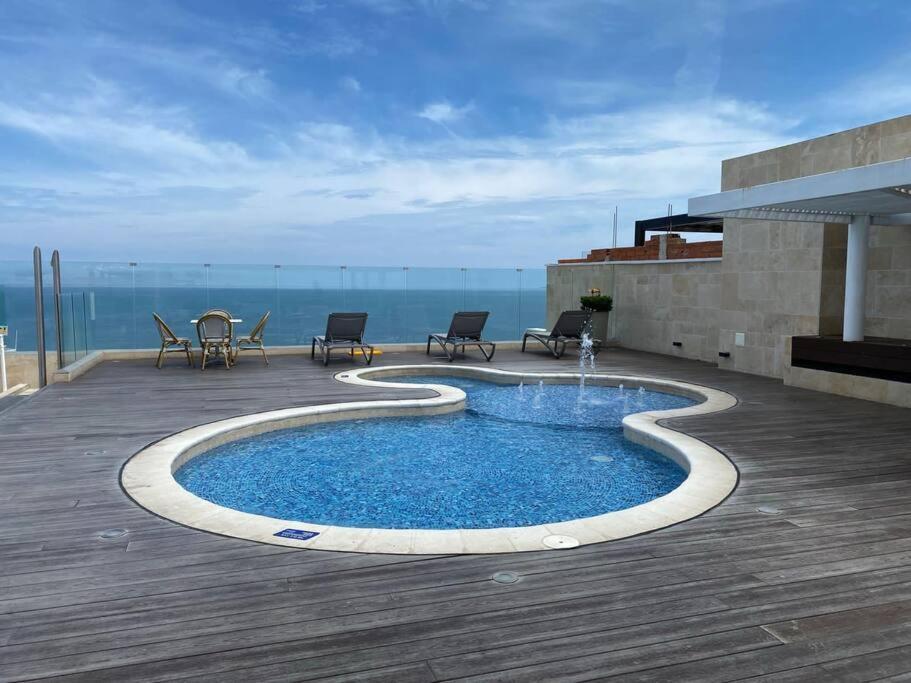 Luxury Front Of The Beach Apartamento Cartagena